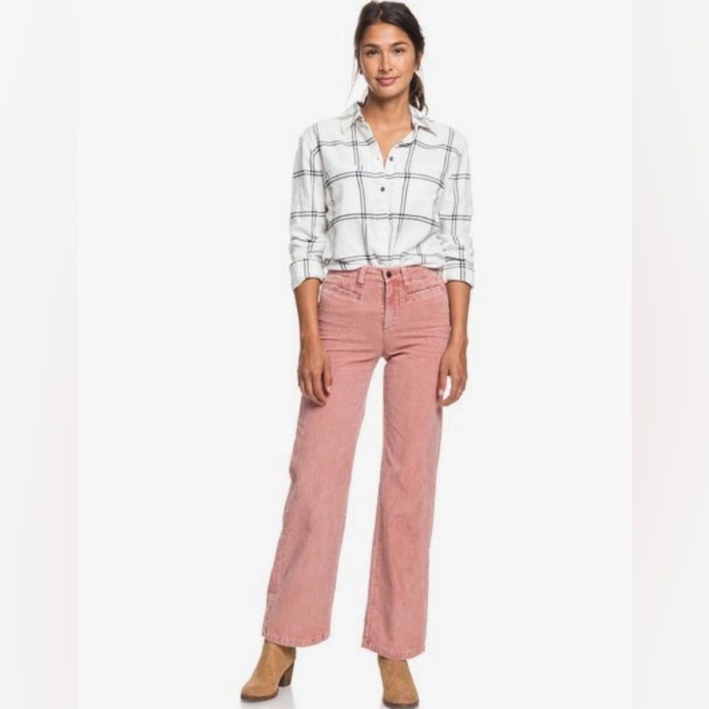 Discover People Corduroy Flared Pants